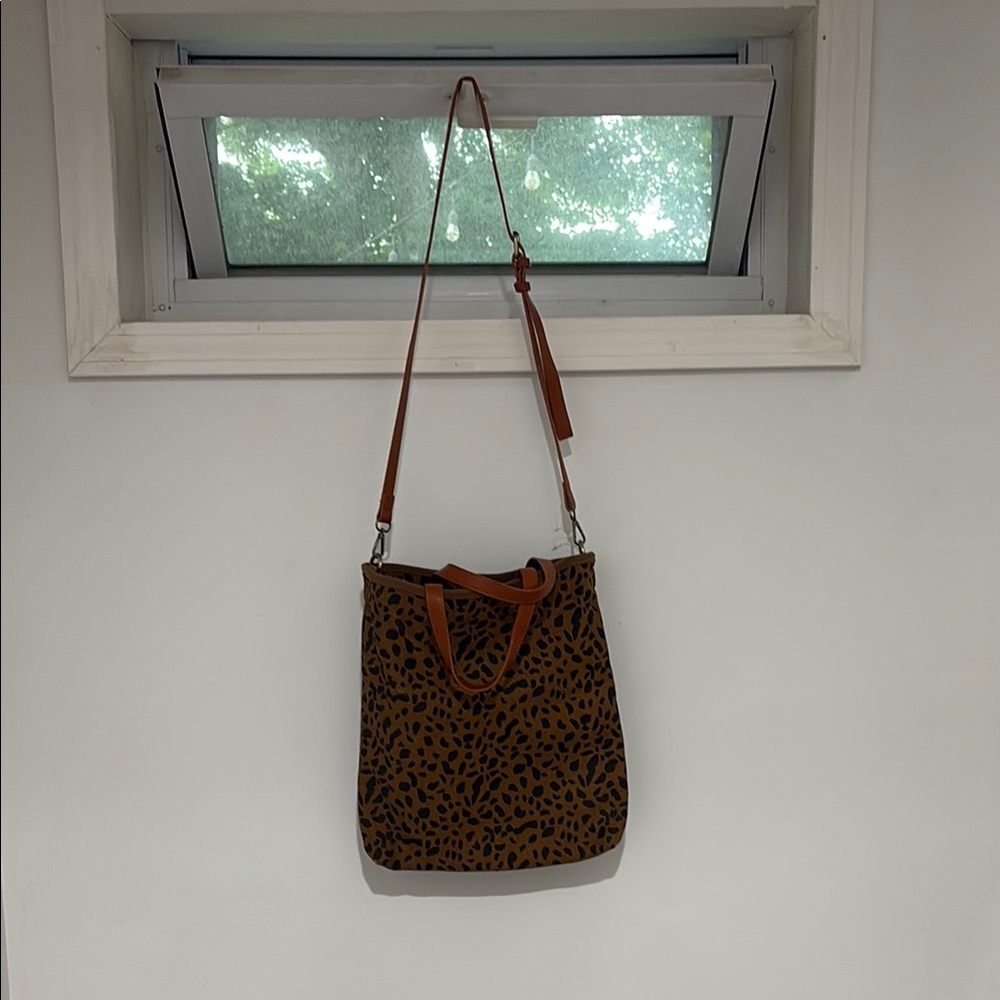 Leopard Print Tote Bag